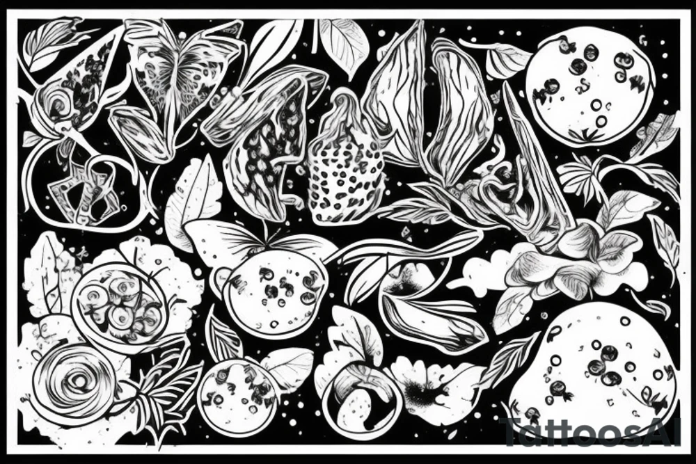 lingonberry and some magic tattoo idea