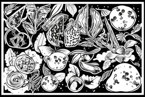 lingonberry and some magic tattoo idea