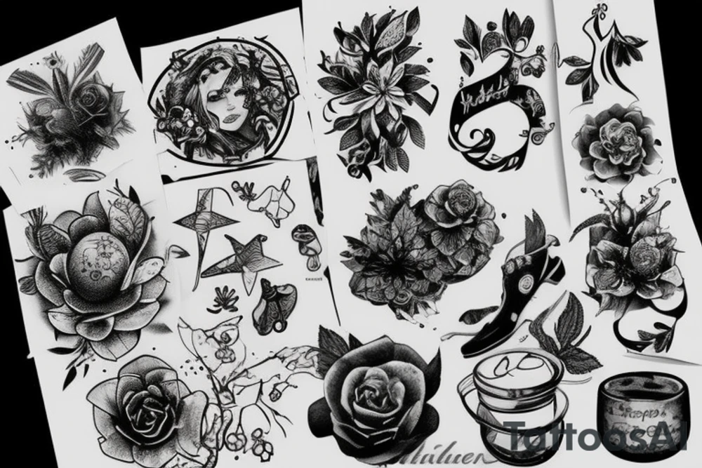 lingonberry and some magic tattoo idea