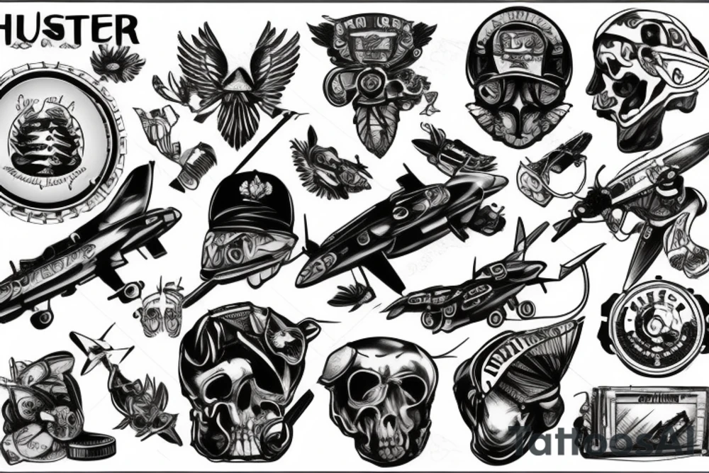 air base hunter insigma tattoo idea