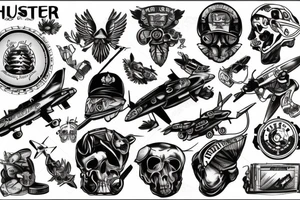 air base hunter insigma tattoo idea