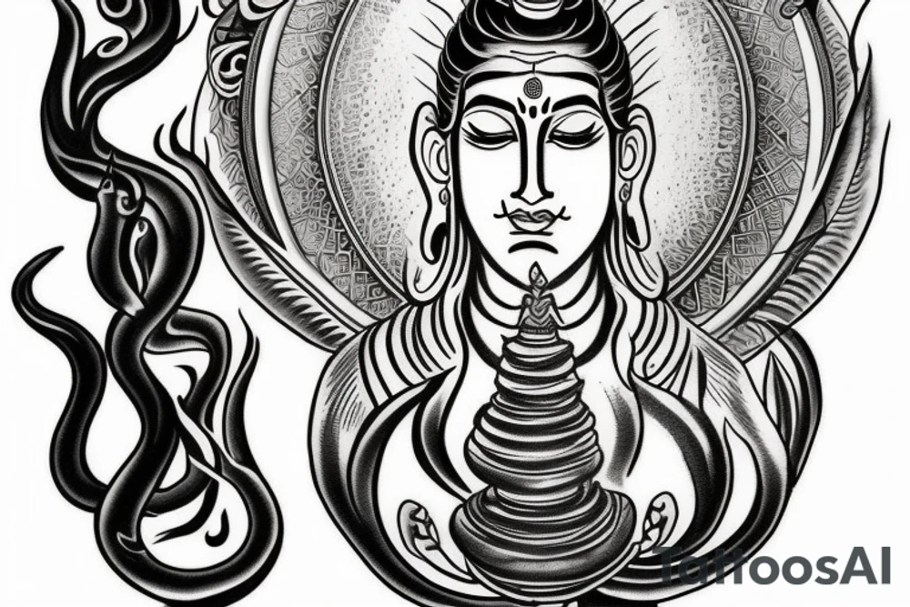Lord Shiva tattoo tattoo idea