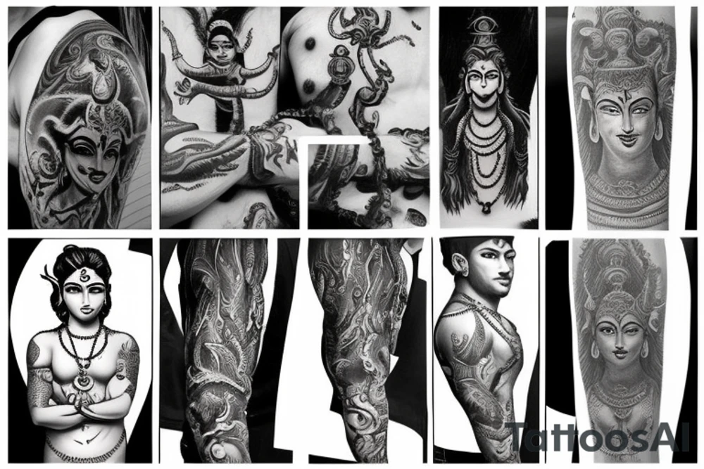 Lord Shiva dangerous tattoo tattoo idea