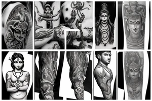 Lord Shiva dangerous tattoo tattoo idea