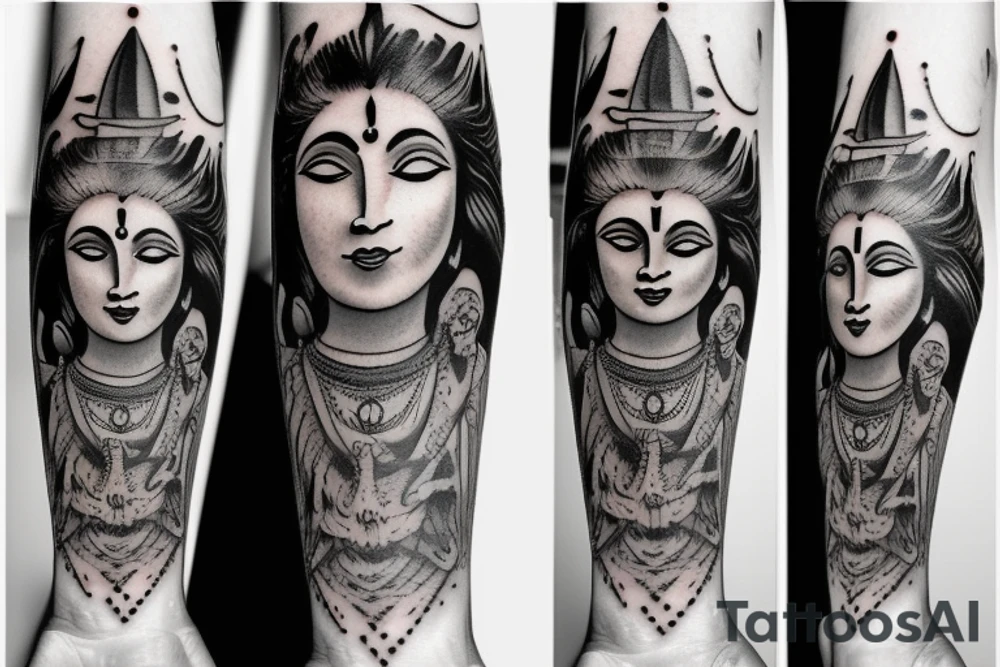 Lord Shiva dangerous tattoo tattoo idea