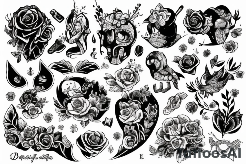 лягушка волшебник tattoo idea