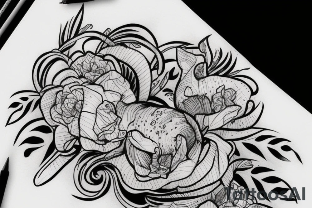 лягушка волшебник tattoo idea