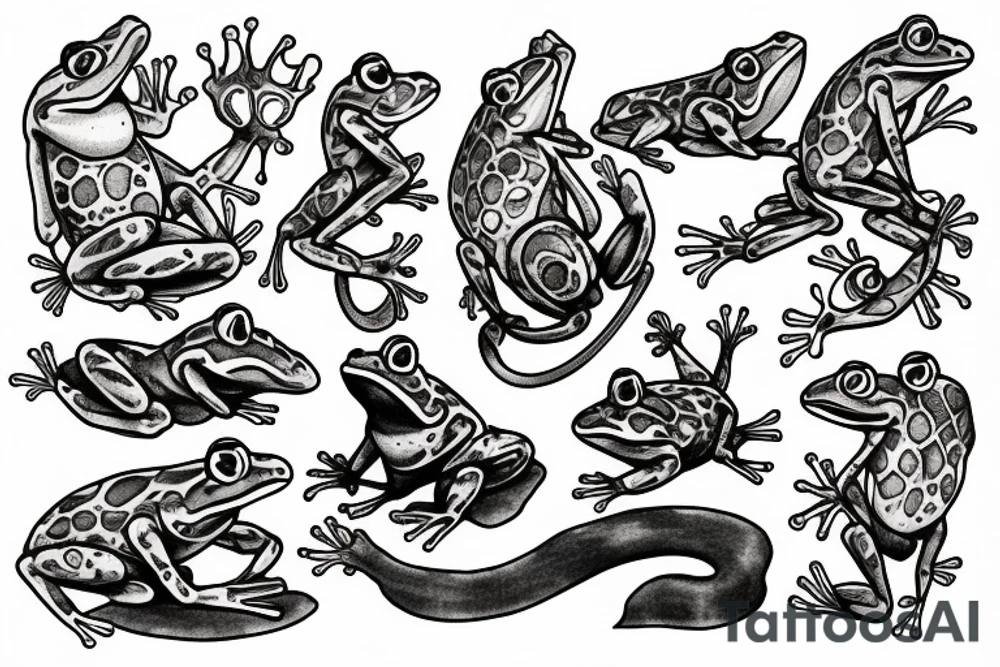the frog wizard tattoo idea