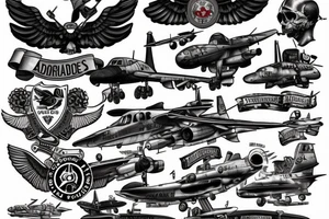 1st Aviation Brigade and Old Ironsides tattoo idea