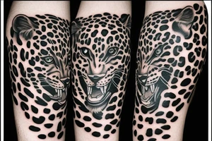 leopard tattoo idea