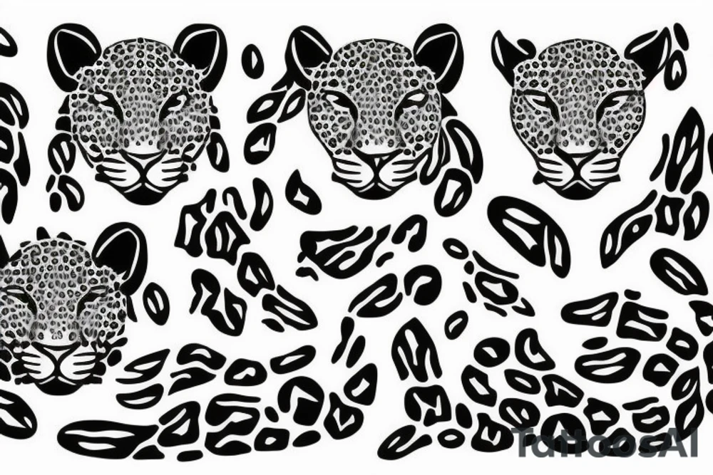 leopard tattoo idea