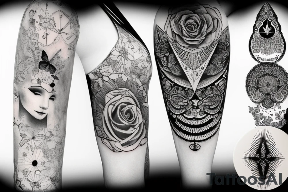 Lune-ciel-merveilleux tattoo idea