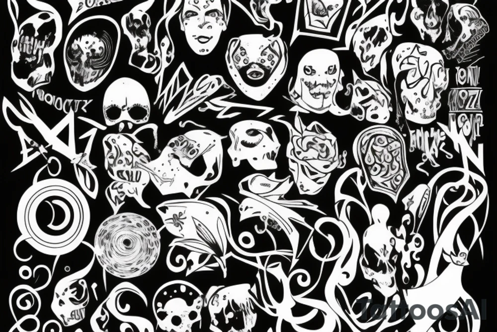Ozzy Ozznourne tattoo idea