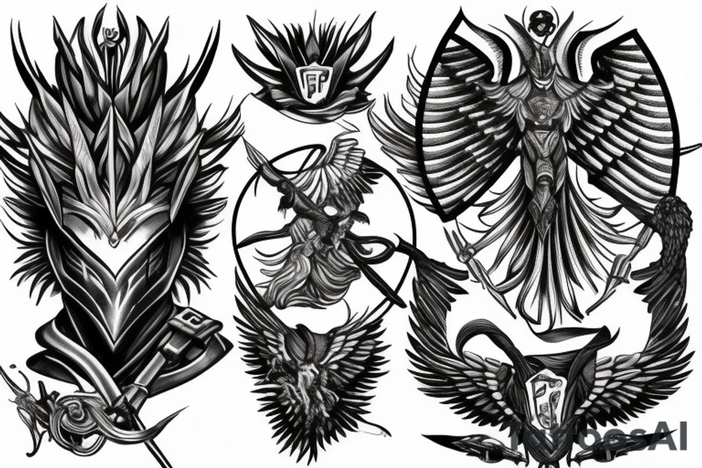 Armor of God, Phoenix tattoo idea