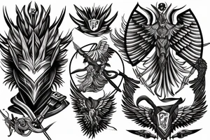 Armor of God, Phoenix tattoo idea