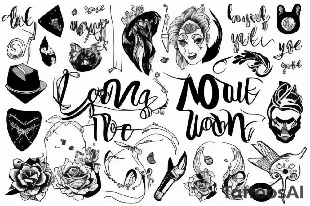 You are not done yet tattoo idea