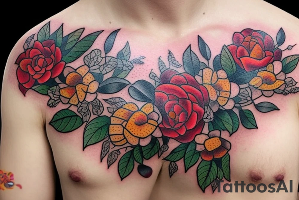 Часы с розами которые показывают 23 часа, и с них капает кровь tattoo idea Часы с розами которые показывают 23 часа, и с них капает кровь tattoo idea