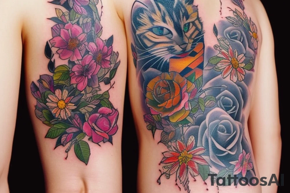 Часы с розами которые показывают 23 часа, и с них капает кровь tattoo idea Часы с розами которые показывают 23 часа, и с них капает кровь tattoo idea