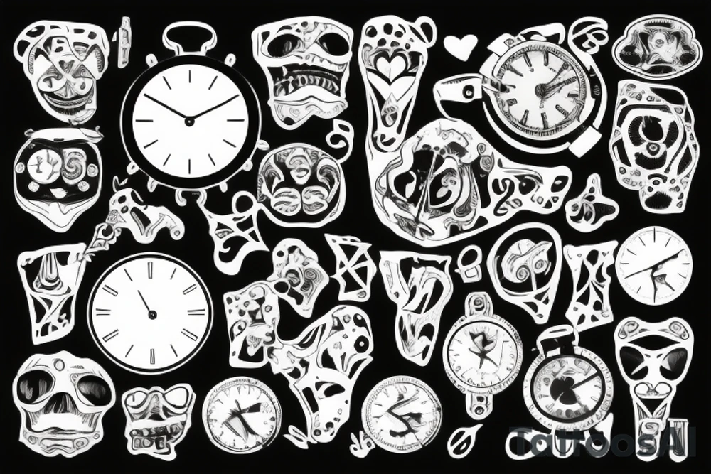 Watch that Shows 23:00 tattoo idea