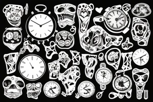 Watch that Shows 23:00 tattoo idea