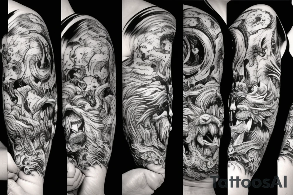 Fenrir tattoo idea