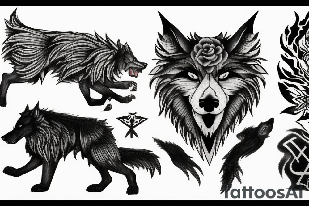 Fenrir tattoo idea