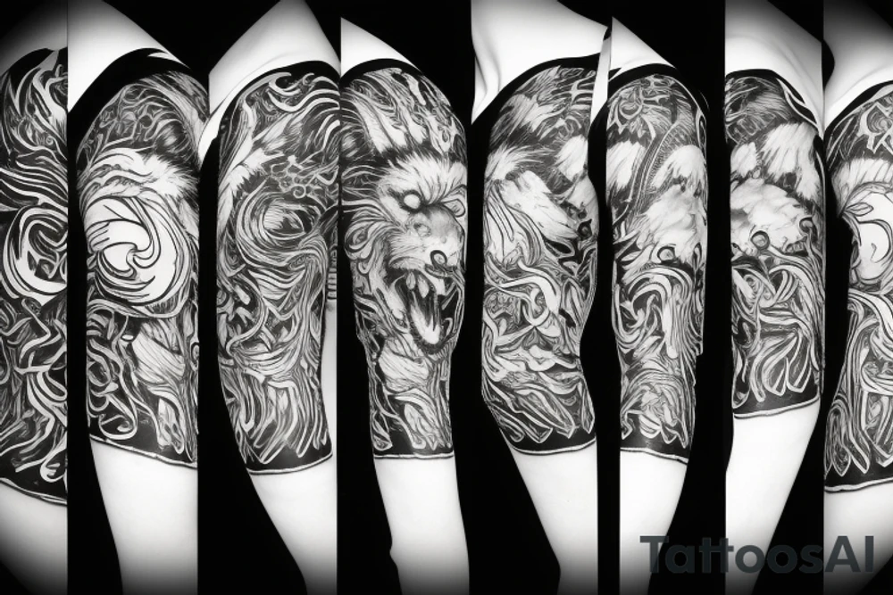 Fenrir tattoo idea