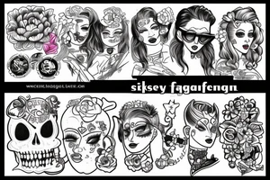sissy faggot tattoo idea