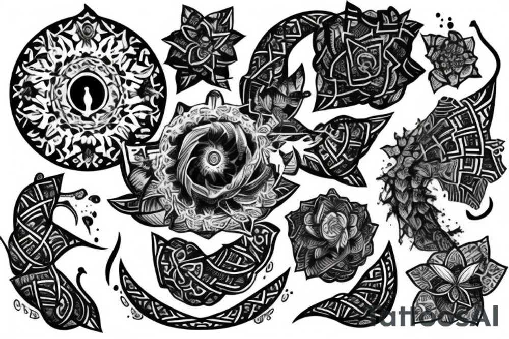 الهام tattoo idea
