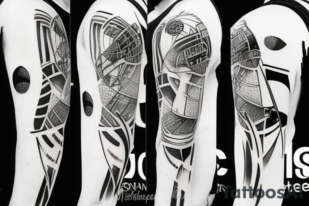 a cricket player tattoo idea
