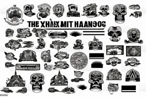 Combine the maps of Vietnam and Mexico tattoo idea