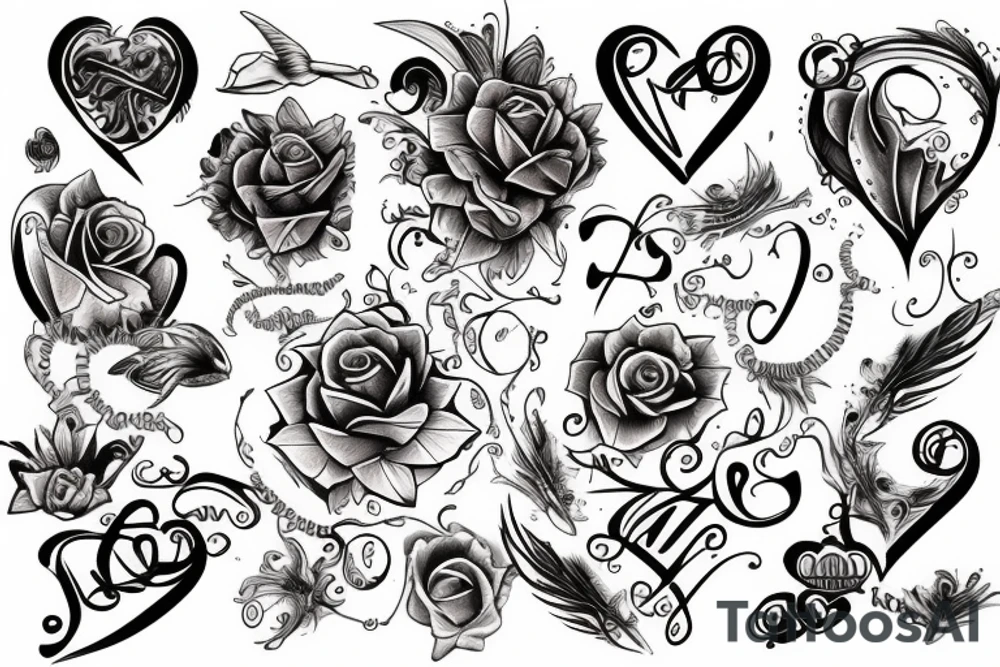 love passion tattoo idea