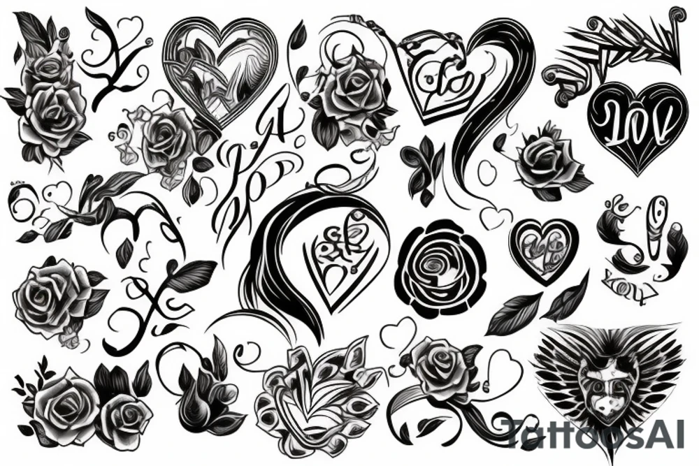 love passion tattoo idea