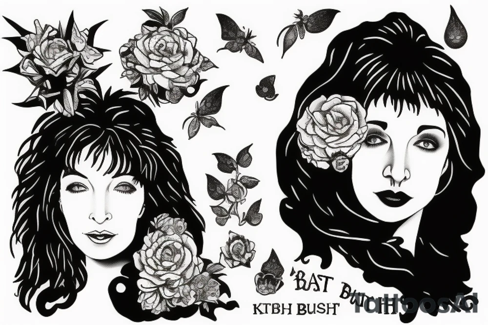 a line from Kate Bush’s Song “and if I only could” tattoo idea