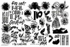 a line from Kate Bush’s Song “and if I only could” tattoo idea