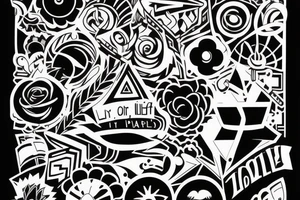 a line from a song “and if I only could” tattoo idea