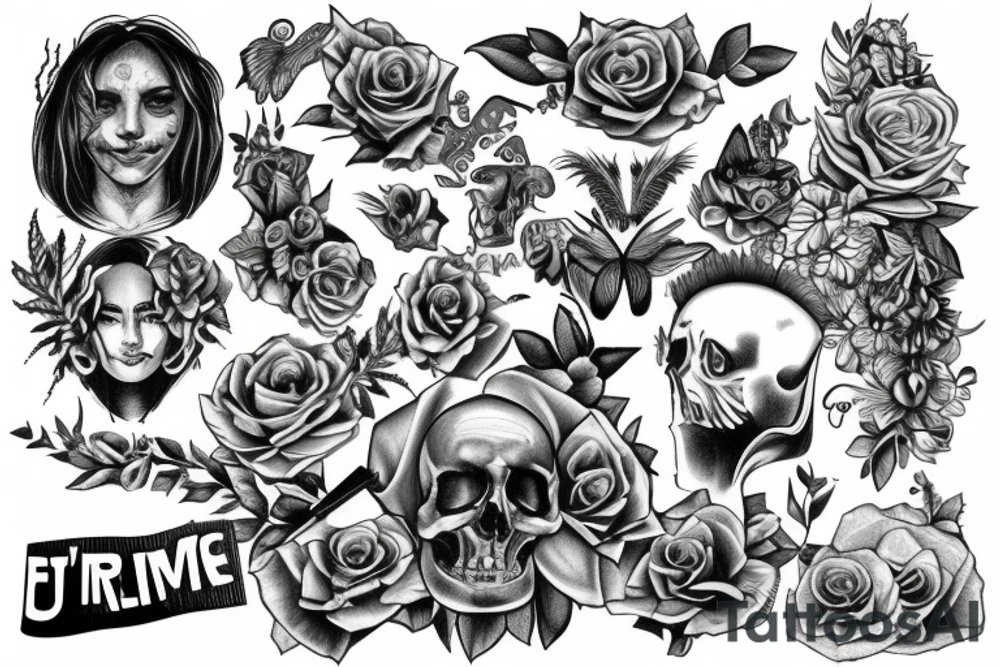 I’m still here tattoo idea