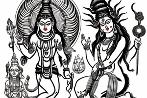 Lord Shiva tattoo idea