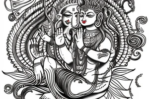 Lord Shiva tattoo idea