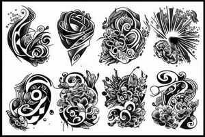Fountain tattoo idea