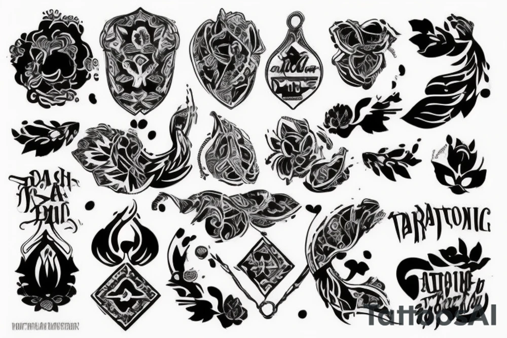 Скорпион с бабочкой на хвосте tattoo idea