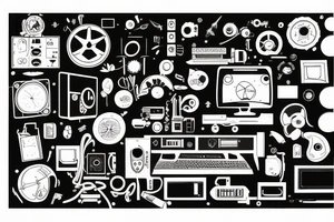 pcb, computer, nerd tattoo idea