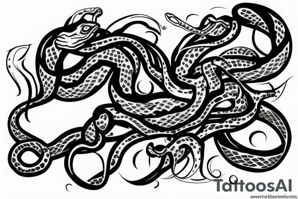 Snake tattoo idea