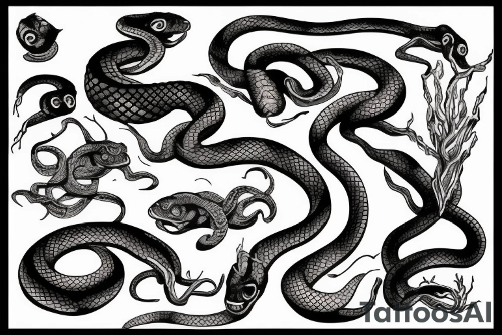 Snake tattoo idea