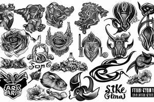 Aries gym tattoo idea