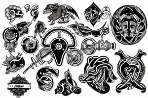 Aries gym tattoo idea