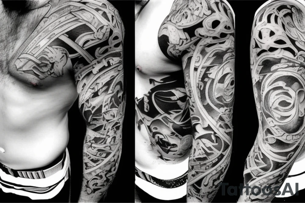 Aries gym tattoo idea