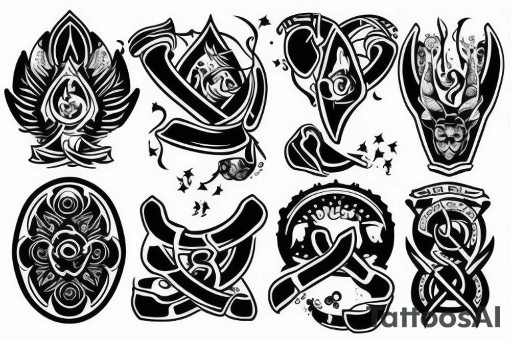 Aries gym tattoo idea