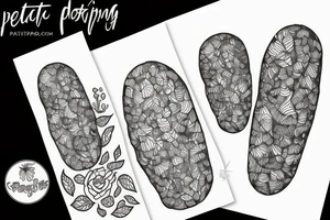 potato peelings tattoo idea