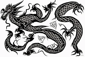 Khalisi dragons tattoo idea